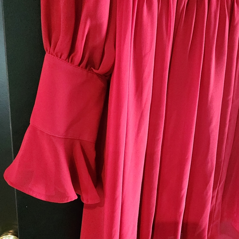 Express Brand New Dress Red - Picture 3 of 9